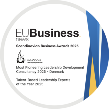 Vinder af Scandinavian Business Awards 2025, Most Pioneering Leadership Development Consultancy, Denmark